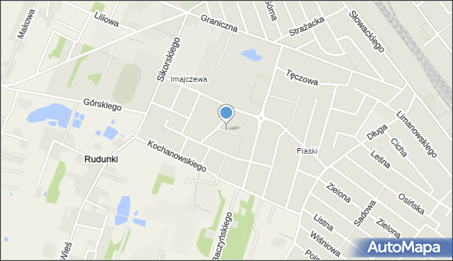 Aleksandrów Kujawski, Gwiezdna, mapa Aleksandrów Kujawski