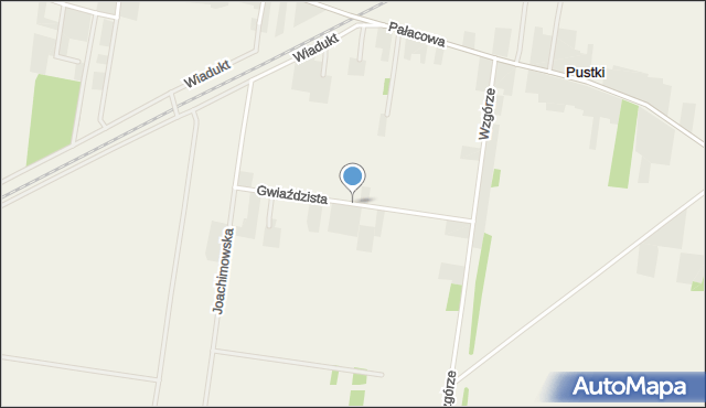 Stok Lacki, Gwiaździsta, mapa Stok Lacki