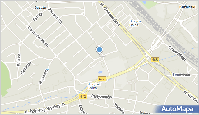 Gdańsk, Hemara Mariana, mapa Gdańska