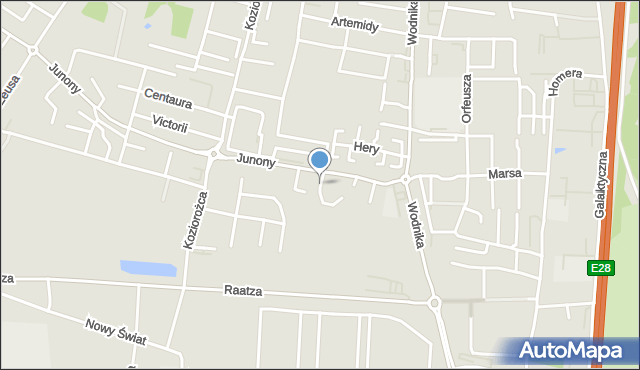 Gdańsk, Heliosa, mapa Gdańska