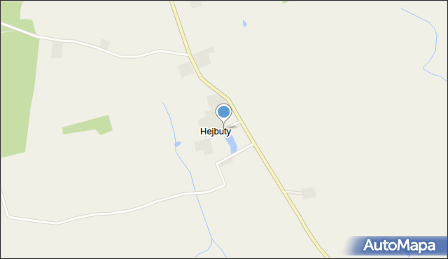 Hejbuty, Hejbuty, mapa Hejbuty