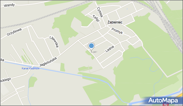 Kędzierzyn-Koźle, Helwiga Marcina, mapa Kędzierzyna-Koźle