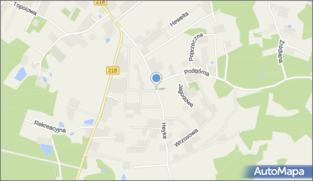 Nowy Dwór Wejherowski, Heyke Leona, ks. dr., mapa Nowy Dwór Wejherowski