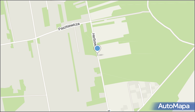 Sieradz, Herbowa, mapa Sieradz