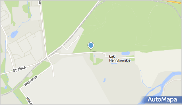 Tomaszów Mazowiecki, Henrykowska, mapa Tomaszów Mazowiecki