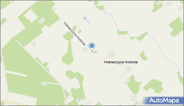 Hołowczyce-Kolonia, Hołowczyce-Kolonia, mapa Hołowczyce-Kolonia