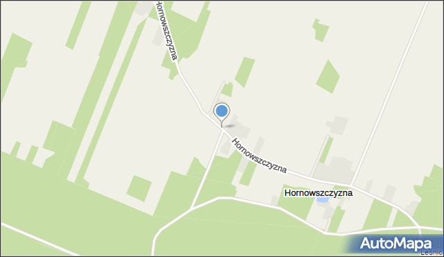 Hornowszczyzna, Hornowszczyzna, mapa Hornowszczyzna