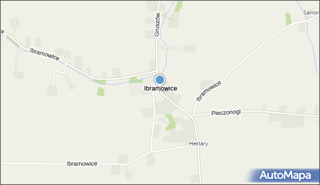 Ibramowice, Ibramowice, mapa Ibramowice