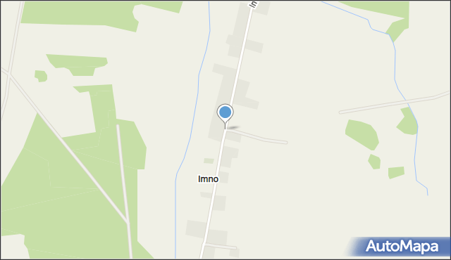 Imno gmina Goleniów, Imno, mapa Imno gmina Goleniów