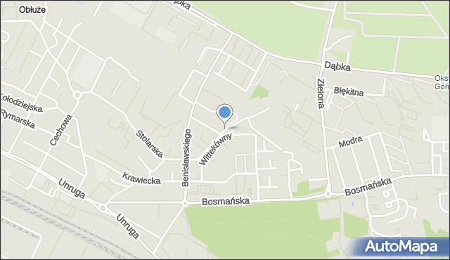 Gdynia, Jarowa, mapa Gdyni