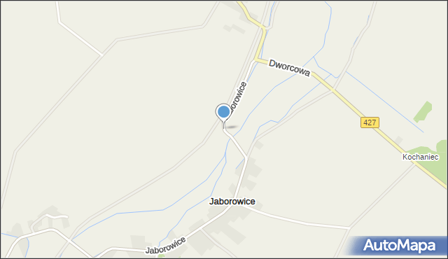 Jaborowice, Jaborowice, mapa Jaborowice