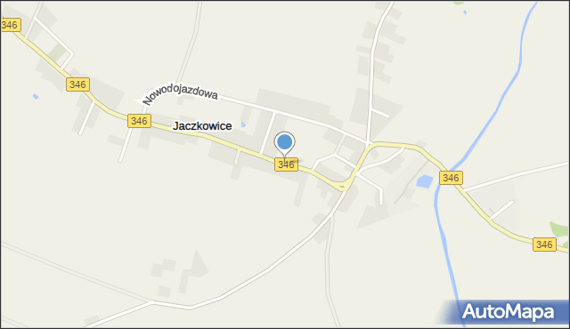 Jaczkowice, Jaczkowice, mapa Jaczkowice