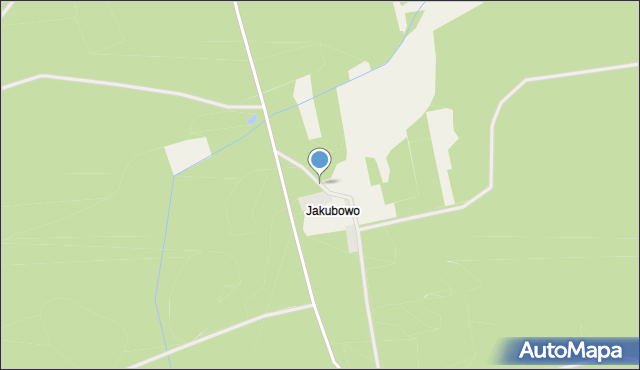Jakubowo gmina Dubicze Cerkiewne, Jakubowo, mapa Jakubowo gmina Dubicze Cerkiewne