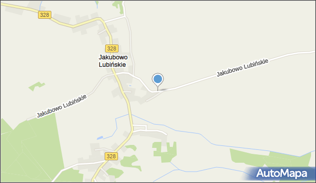 Jakubowo Lubińskie, Jakubowo Lubińskie, mapa Jakubowo Lubińskie