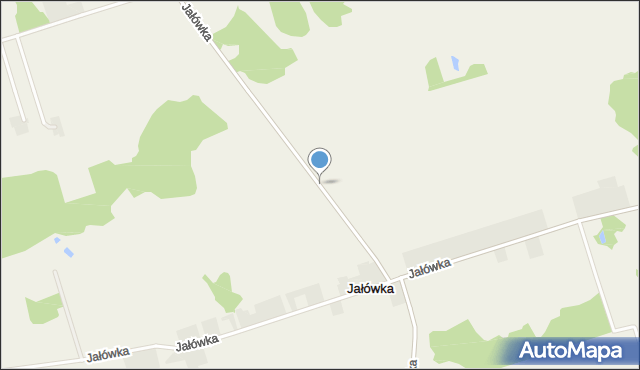 Jałówka gmina Dąbrowa Białostocka, Jałówka, mapa Jałówka gmina Dąbrowa Białostocka