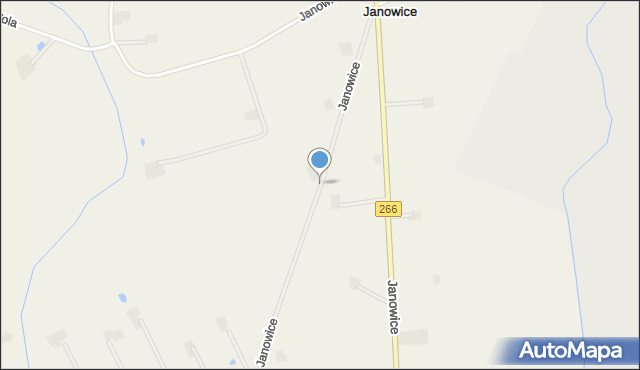 Janowice gmina Wierzbinek, Janowice, mapa Janowice gmina Wierzbinek
