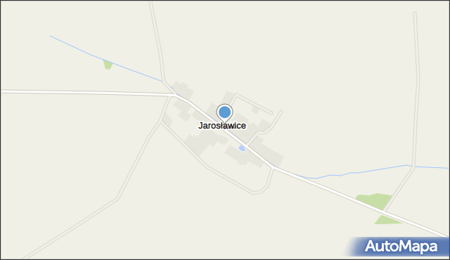 Jarosławice gmina Żórawina, Jarosławice, mapa Jarosławice gmina Żórawina