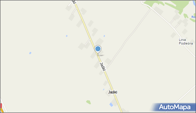 Jaśki gmina Raczki, Jaśki, mapa Jaśki gmina Raczki