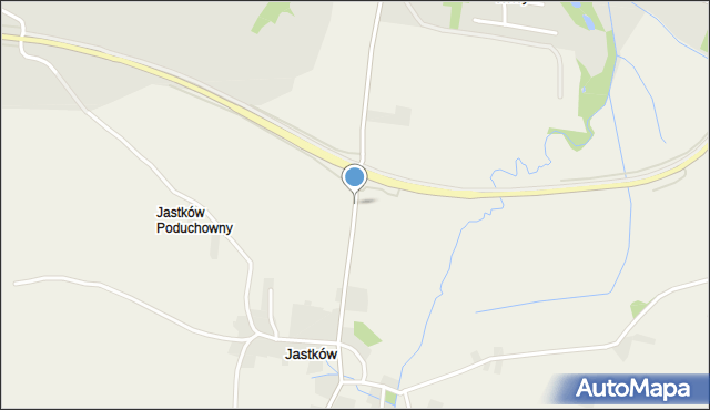 Jastków gmina Ćmielów, Jastków, mapa Jastków gmina Ćmielów