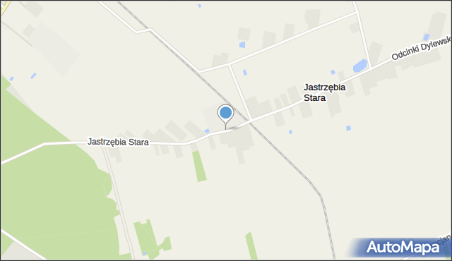 Jastrzębia Stara, Jastrzębia Stara, mapa Jastrzębia Stara