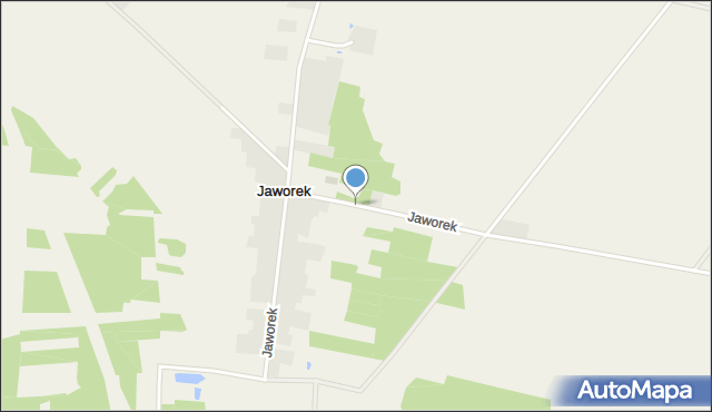 Jaworek gmina Wierzbno, Jaworek, mapa Jaworek gmina Wierzbno