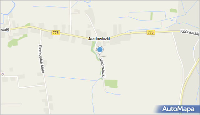 Jazdowiczki, Jazdowiczki, mapa Jazdowiczki