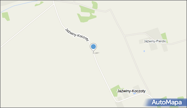 Jaźwiny-Koczoty, Jaźwiny-Koczoty, mapa Jaźwiny-Koczoty