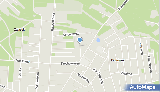 Kobyłka, Jazłowiecka, mapa Kobyłka