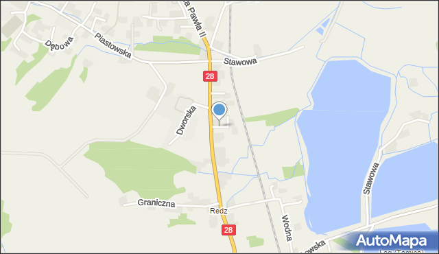 Radocza, Jasna, mapa Radocza