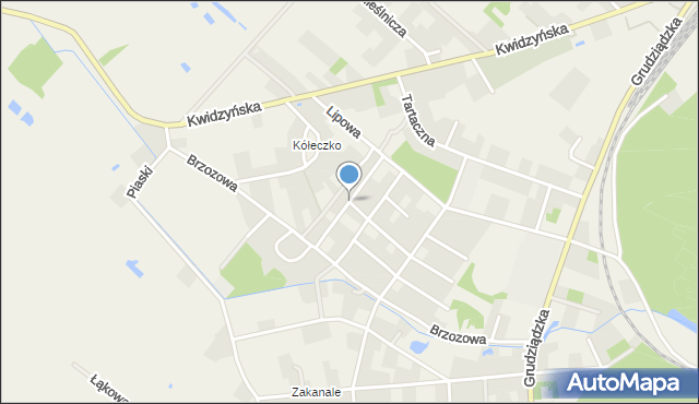 Sadlinki, Jaworowa, mapa Sadlinki