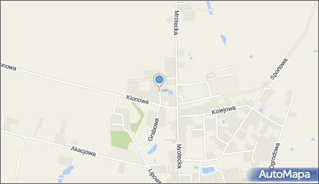 Sicienko powiat bydgoski, Jaworowa, mapa Sicienko powiat bydgoski