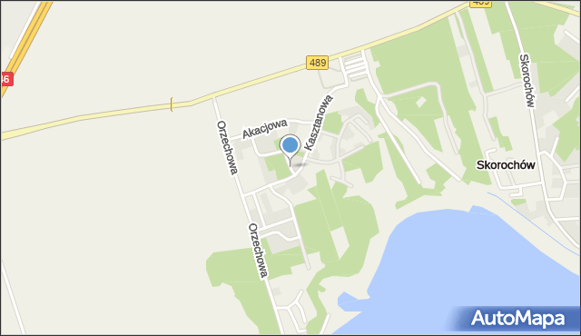 Skorochów, Jaworowa, mapa Skorochów