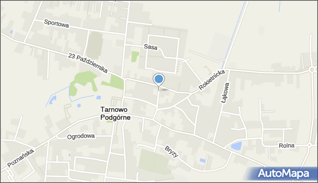 Tarnowo Podgórne, Jasna, mapa Tarnowo Podgórne