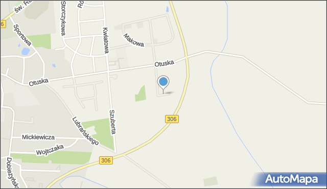 Wielka Wieś gmina Buk, Jasna, mapa Wielka Wieś gmina Buk