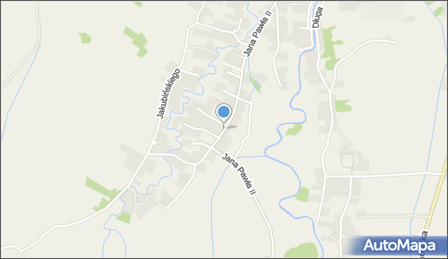 Wróblik Królewski, Jana Pawła II, mapa Wróblik Królewski