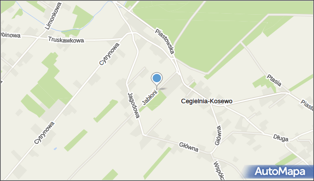 Wymysły gmina Pomiechówek, Jabłoni, mapa Wymysły gmina Pomiechówek