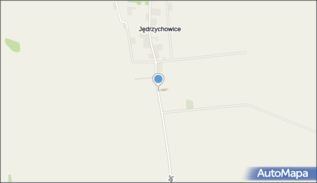 Jędrzychowice gmina Wiązów, Jędrzychowice, mapa Jędrzychowice gmina Wiązów