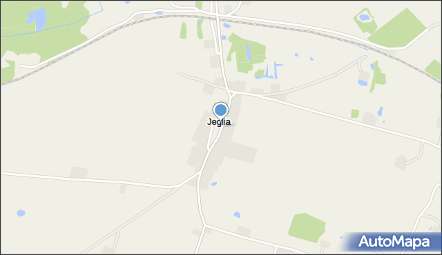 Jeglia, Jeglia, mapa Jeglia