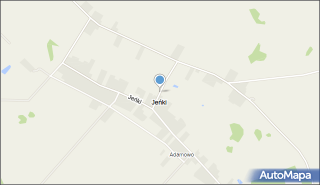 Jeńki, Jeńki, mapa Jeńki