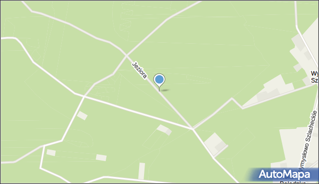 Jeziora Osada, Jeziora Osada, mapa Jeziora Osada