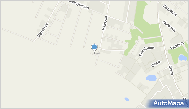 Wołczkowo, Jeżynowa, mapa Wołczkowo