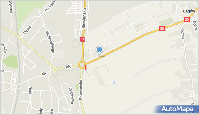 Zgorzelec, Jeleniogórska, mapa Zgorzelec