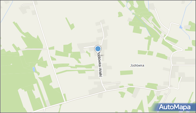 Jodłówka-Wałki, Jodłówka-Wałki, mapa Jodłówka-Wałki