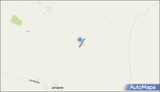 Jordanki, Jordanki, mapa Jordanki
