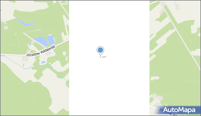 Józefów Widawski, Józefów Widawski, mapa Józefów Widawski
