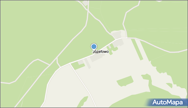 Józefowo gmina Gródek, Józefowo, mapa Józefowo gmina Gródek