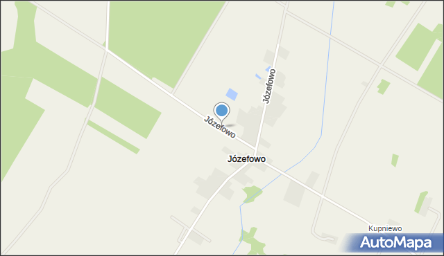 Józefowo gmina Mały Płock, Józefowo, mapa Józefowo gmina Mały Płock
