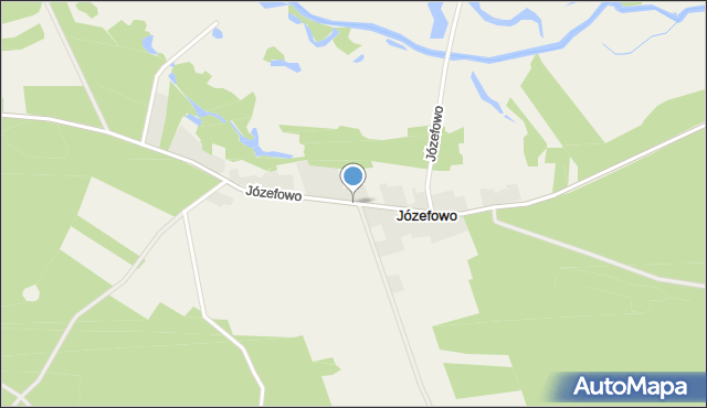Józefowo gmina Radzanów, Józefowo, mapa Józefowo gmina Radzanów