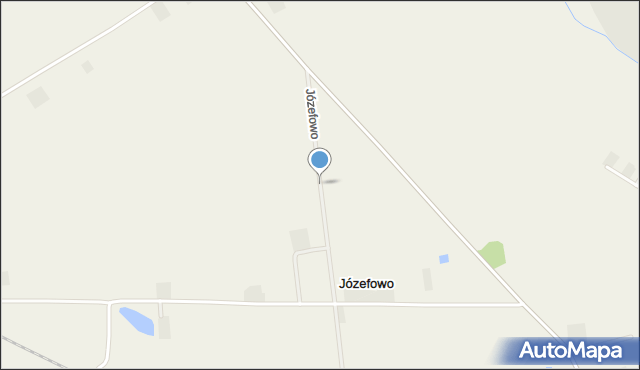 Józefowo gmina Waganiec, Józefowo, mapa Józefowo gmina Waganiec