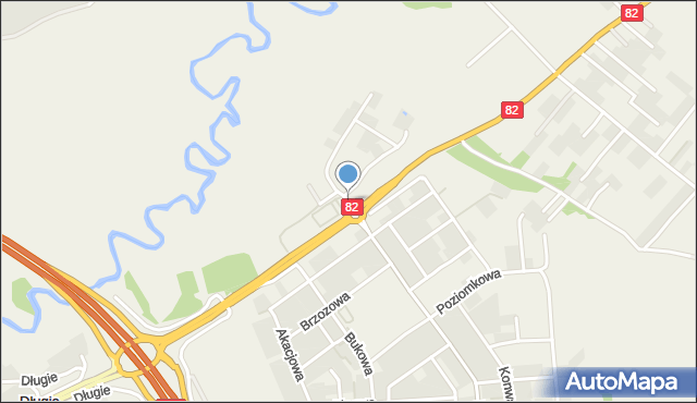 Turka gmina Wólka, Jodłowa, mapa Turka gmina Wólka